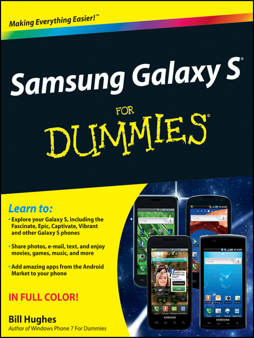 Title details for Samsung Galaxy S For Dummies by Bill Hughes - Available